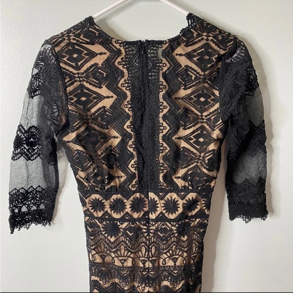 Jen’s Pirate Booty Black Phantome Lace Maxi Dress - Picture 8 of 10